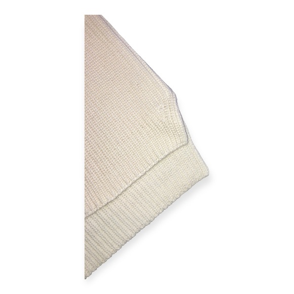 Madewell Womens cream colored ribbed long sweater vest - Picture 5 of 6